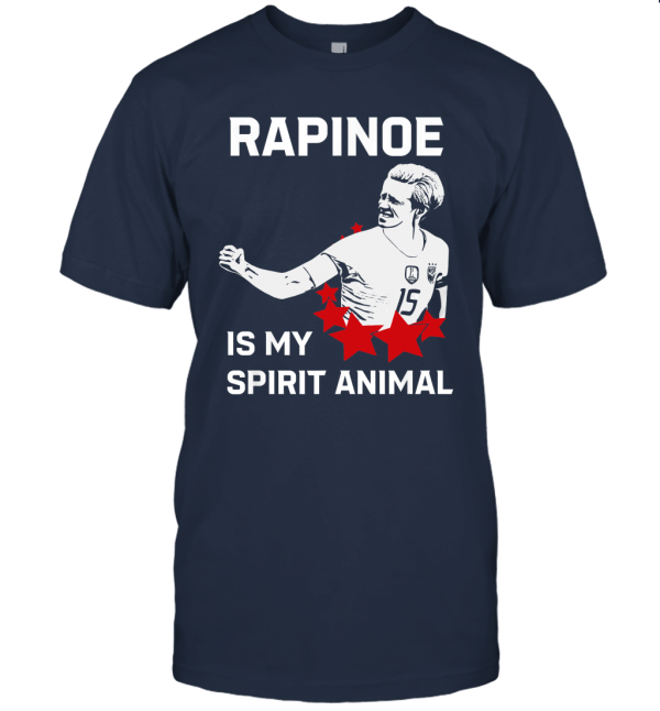 Women Soccer USA Team ' Rapinoe is My Spirit Animal Unisex T-Shirt
