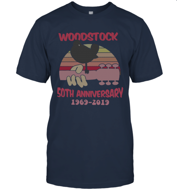 Woodstock 50th Anniversary 1969 2019 Unisex T-Shirt