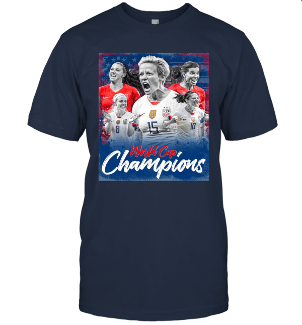 Women Soccer USA Team World Cup Champions 2019 Unisex T-Shirt