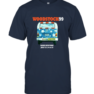 Woodstock 99 VW Van Set List Unisex T-Shirt