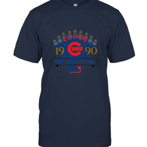 90s Chicago Cubs 1990 All Star Game Baseball t shirt Large Unisex T-Shirt