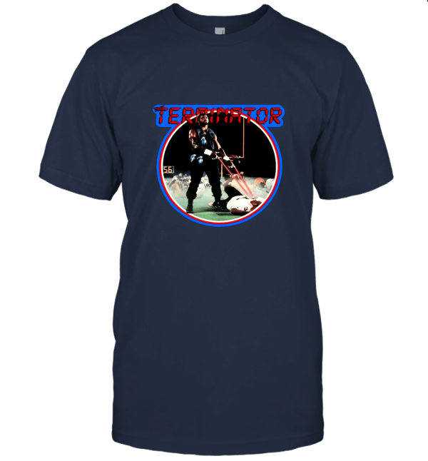 80's  Classic New York Giants Lawrence Taylor The Terminator Poster Unisex T-Shirt