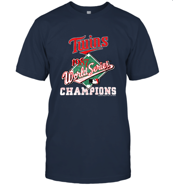 80s Vintage Minnesota Twins 1987 World Series Champions  baseball Unisex T-Shirt