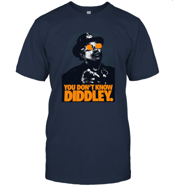 80s Nike Grey Tag You Don't Know Diddley Bo Jackson Bo Diddley Vintage T Shirt Unisex T-Shirt