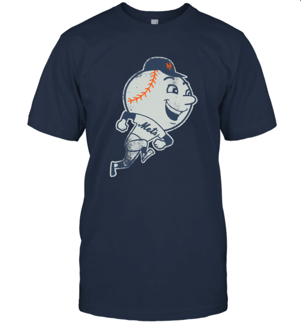 '47 Men's Short Sleeve New York Mets Scrum Coop Logo T Shirt Unisex T-Shirt