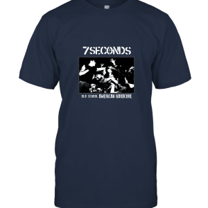 7 Seconds T Shirt Old School America Band Logo Unisex T-Shirt