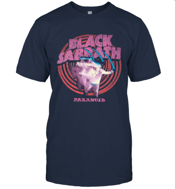 Amplified Black Sabbath Paranoid Mens T Shirt Unisex T-Shirt
