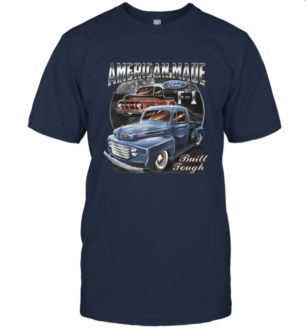 Amdesco Men_s Ford Classic Trucks Unisex T-Shirt