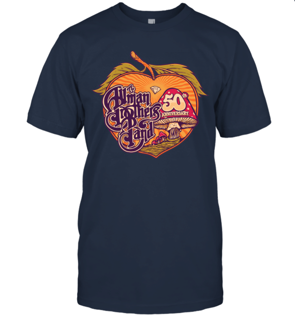 Allman Brothers Band 50th Ann_upscaled_illustration_x8 Unisex T-Shirt