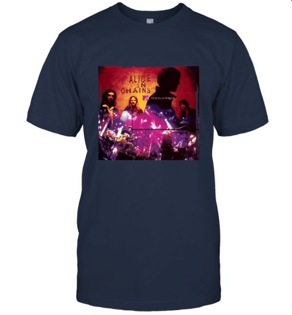 Alice in Chains Unplugged Womens Casual Short Sleeve T Shirt Unisex T-Shirt