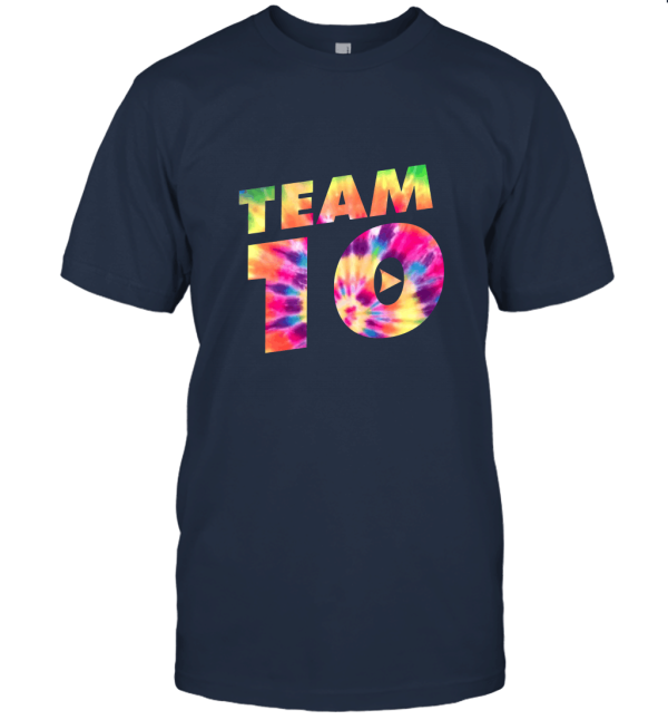 Aliensee Youth Colorful Team 10 Unisex T-Shirt