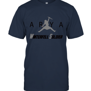 Arya Stark Jordan Logo Winterfell Soldier  Game of Thrones Gift Idea Unisex T-Shirt