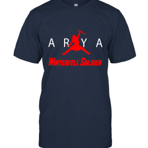 Arya Stark Jordan Logo Winterfell Soldier  Game of Thrones Movie Unisex T-Shirt