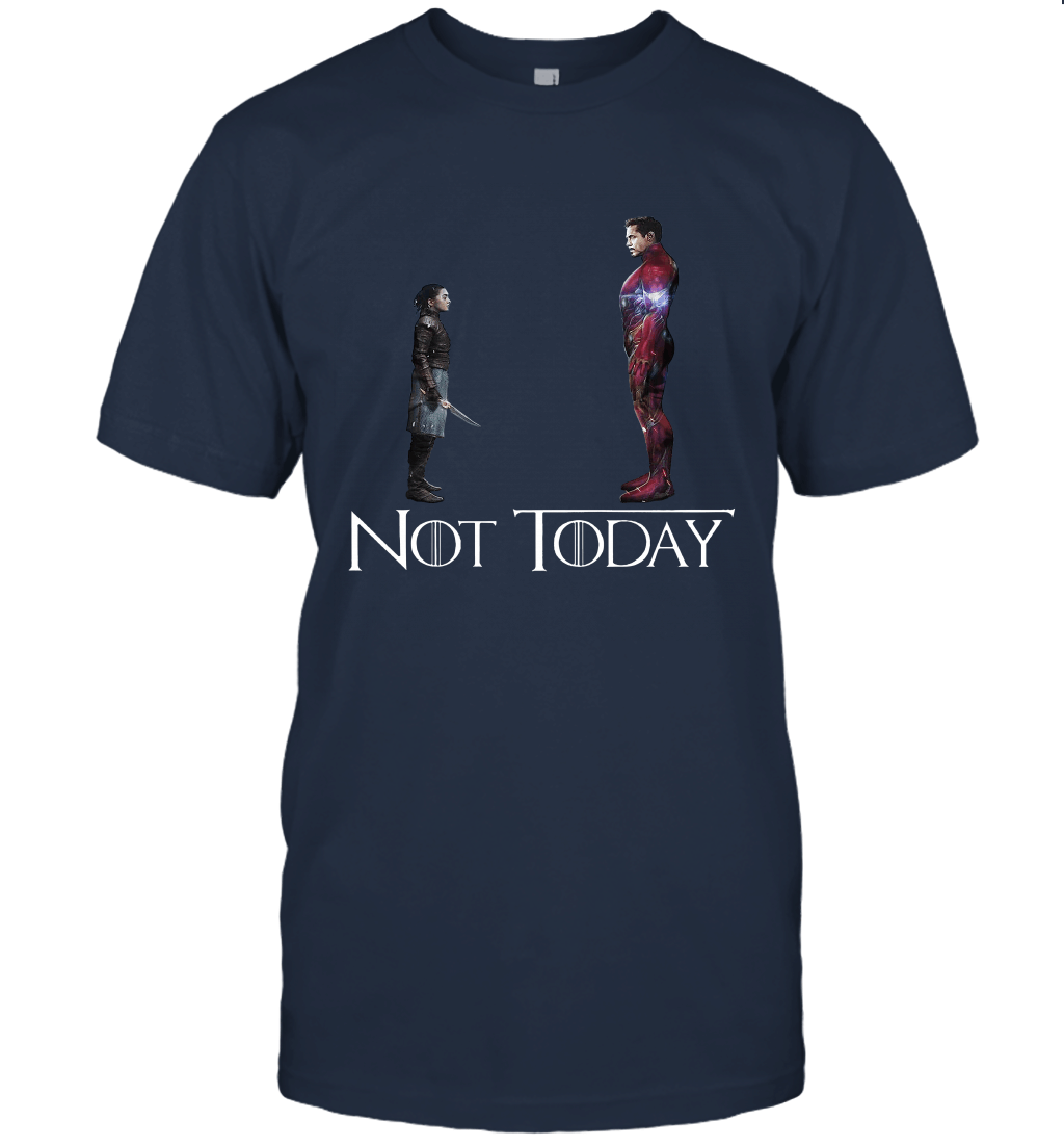 Arya And Iron House Stark Not Today GOT Unisex T-Shirt