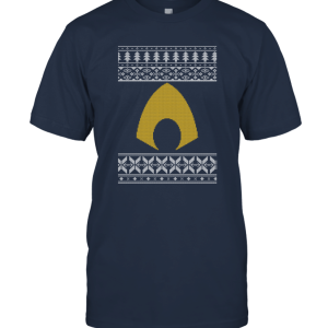Aqua Hero Man Logo Ugly Merry Christmas Unisex T-Shirt