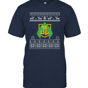 Aqua Hero Man Justice Ugly Merry Christmas Unisex T-Shirt