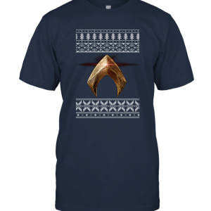 Aqua Hero Man Merry Christmas Unisex T-Shirt