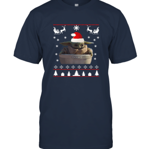 Baby Yoda Mandalorian for Christmas Unisex T-Shirt