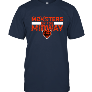 Chicago Bears NFC North T Shirt Monsters of The Midway T Shirt Unisex T-Shirt