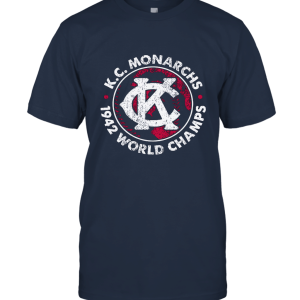 Charlie Hustle Unisex Negro League Kansas City Monarchs '42 Champs Unisex T-Shirt
