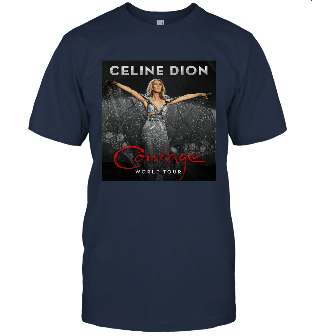 Celine Dion Courage World Tour 2019 2020 Unisex T-Shirt