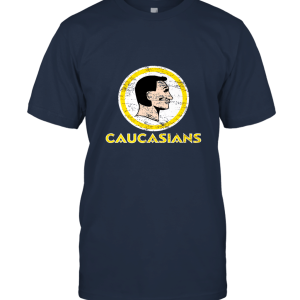 Caucasian Vintage T Shirt Funny Caucasians Unisex T-Shirt