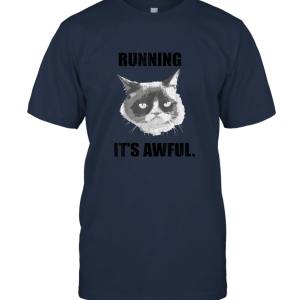 Cat Running Unisex T-Shirt