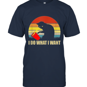 Cat i do what i want Unisex T-Shirt