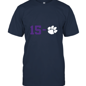 Clemson 15 0 2018 2019 National Champs Unisex T-Shirt