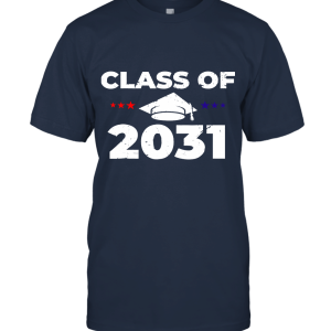 Class of 2031 Grow With Me Funny Unisex T-Shirt
