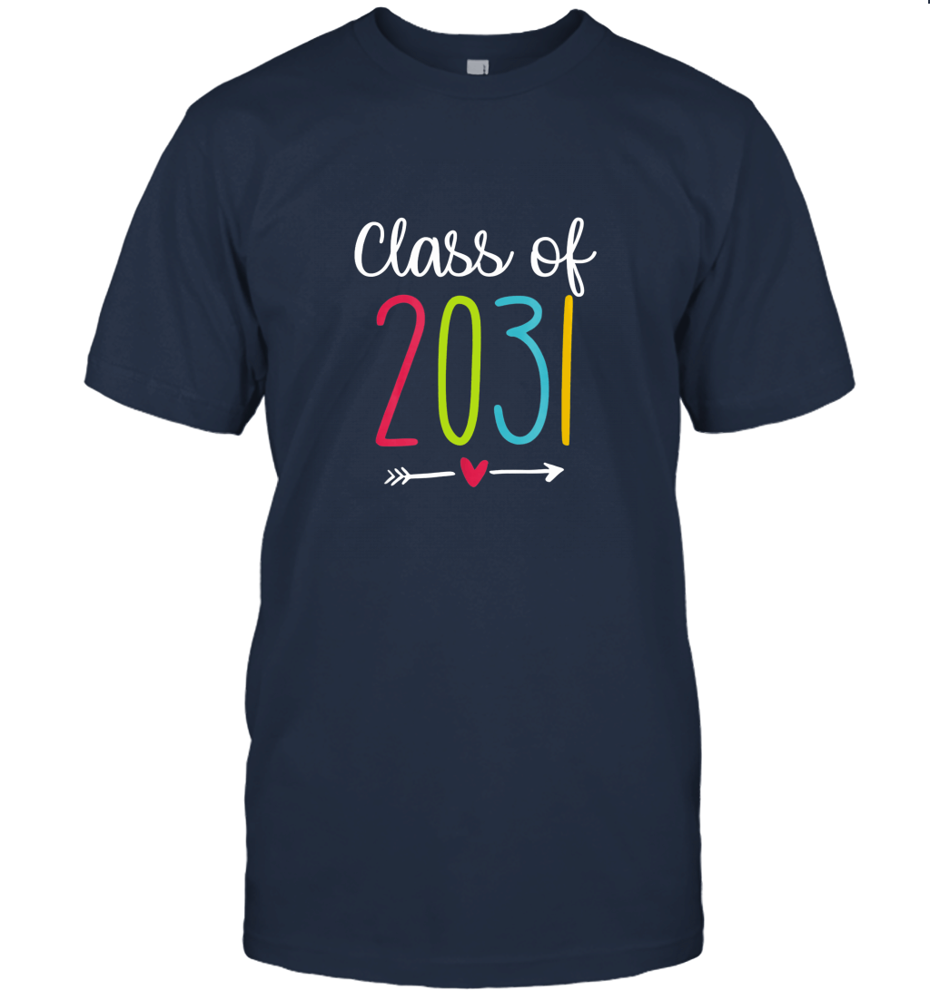 Class of 2031 Shirt First Day of Kindergarten T shirt Unisex T-Shirt