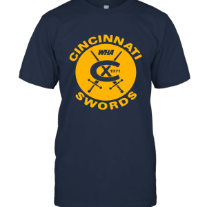 Cincinnati Swords 1971 WHA Unisex T-Shirt