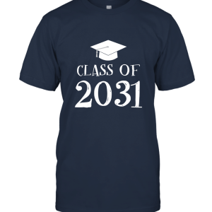 Class of 2031 Grow With Me First Day of School Shirt Unisex T-Shirt