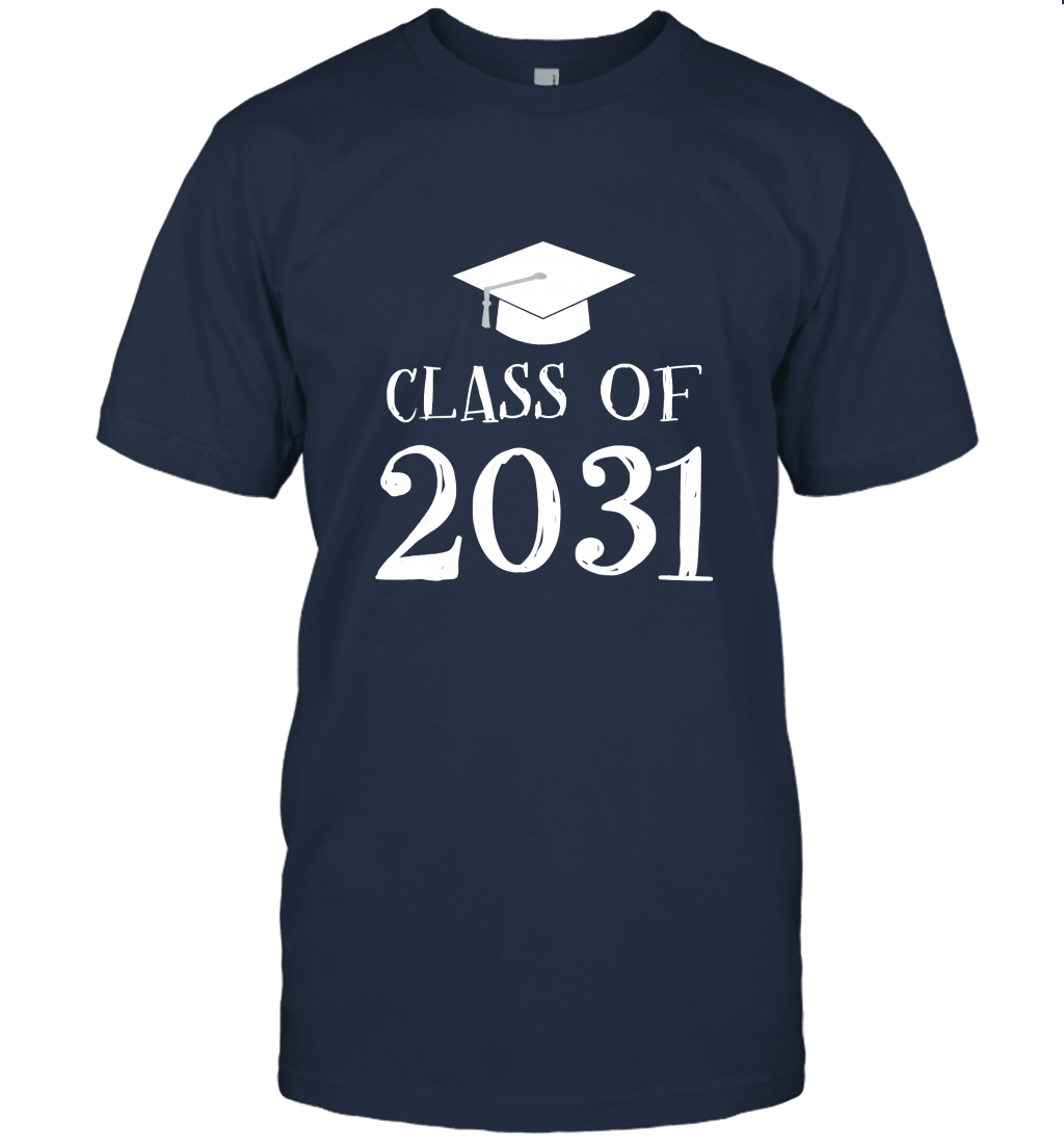 Class of 2031 Grow With Me First Day of School Shirt Unisex T-Shirt
