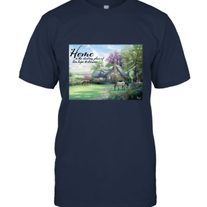 Christmas Gate T Shirt  Thomas Kinkade Unisex T-Shirt