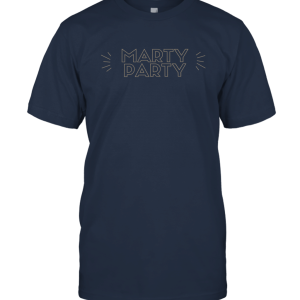 ChinbelBay Marty Party Logo Men Dating Short Sleeve Tee Unisex T-Shirt