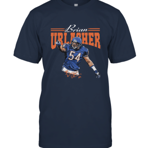Chicago Football Men's Apparel  Brian Urlacher HOF Unisex T-Shirt