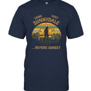 Come Visit Sunnydale Before Sunset Vintage Unisex T-Shirt