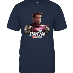 Daddy I Love You 3000 Times Tony Stark Avengerss Endgame Unisex T-Shirt