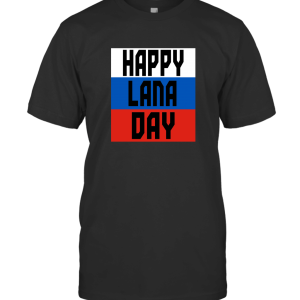 WWE Lana Happy Lana Day Authentic T-Shirt