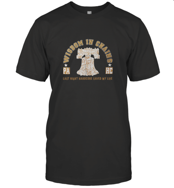 Wisdom In Chains Men's Hardcore Saved My Life T-Shirt