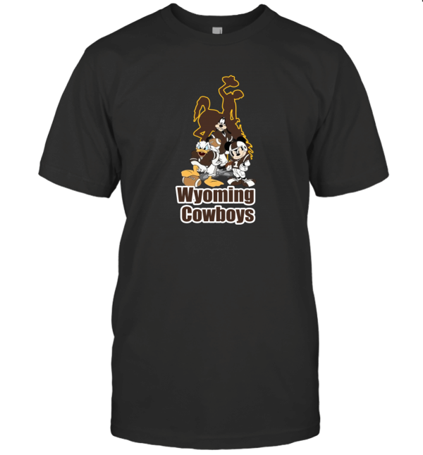 Wyoming Cowboys Mickey Mouse T-Shirt