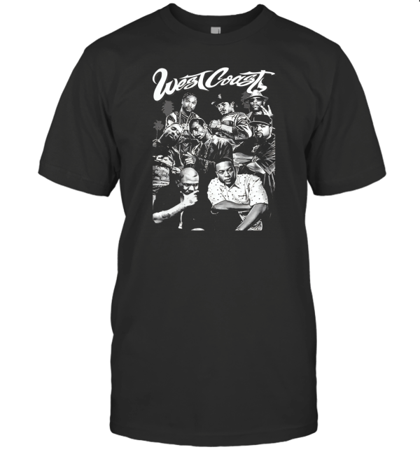Westcoast Gangsta Rap Mens Heavyweight T-Shirt