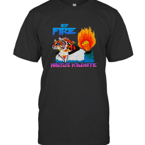 WunoD Men's Hiatus Kaiyote by Fire EP T-Shirt