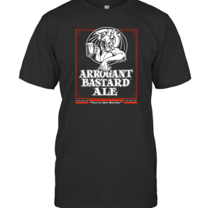 Stone Brewing Co. Men's Arrogant Bastard Ale T-Shirt