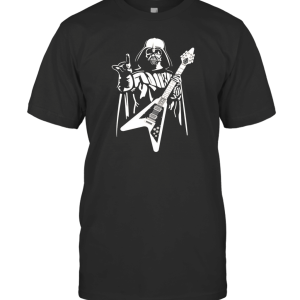 FreshRags Darth Vader Guitar Augustshirt T-Shirt