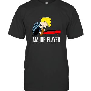 Funny Peanuts Schroeder Major Piano Player T-Shirt