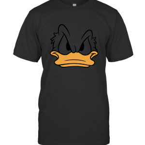 Disney Mad Donald Duck Face World Disneyland T-Shirt