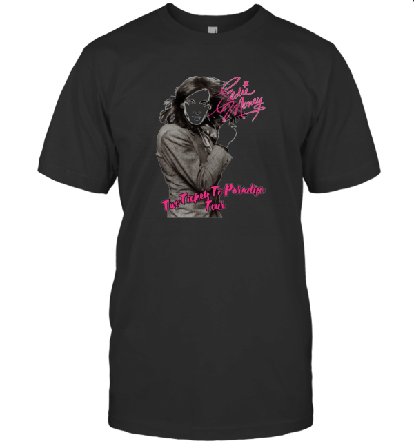 Eddie Money T Shirt Two Tickets to Paradise Singer T-Shirt