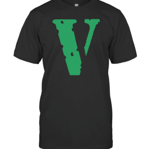 YYWan Vlone Green Big V GREEN T-Shirt